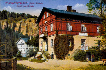 Hotel Zum Hirsch früher