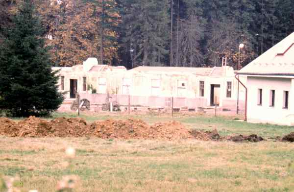 Schloss Sternberg 1993 im Abbruch